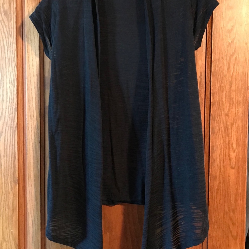 Short sleeve thin cover up cardigan
